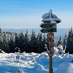 Apartman Berggasthof Heuberghaus, Direkt Am Rennsteig *