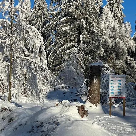 Lägenhet Berggasthof Heuberghaus, Direkt Am Rennsteig