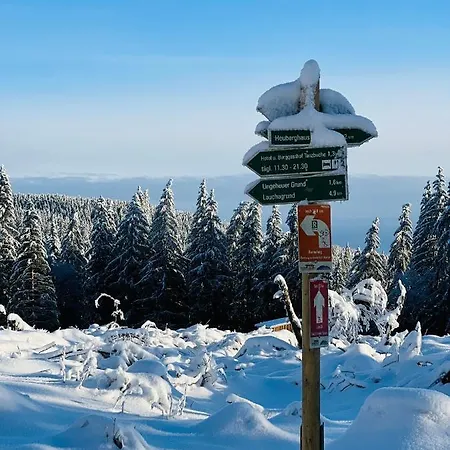 Apartamento Berggasthof Heuberghaus, Direkt Am Rennsteig *