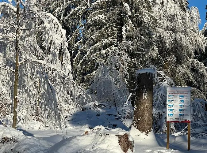 Daire Berggasthof Heuberghaus, Direkt Am Rennsteig