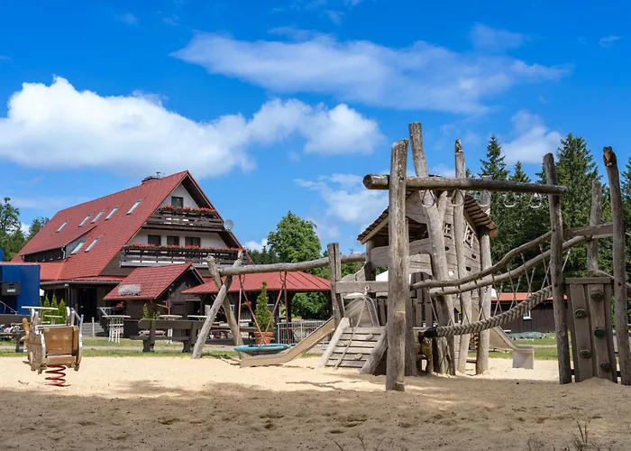 Daire Berggasthof Heuberghaus, Direkt Am Rennsteig Friedrichroda