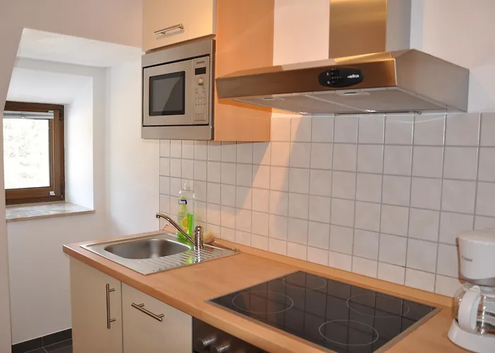 Daire Berggasthof Heuberghaus, Direkt Am Rennsteig Friedrichroda