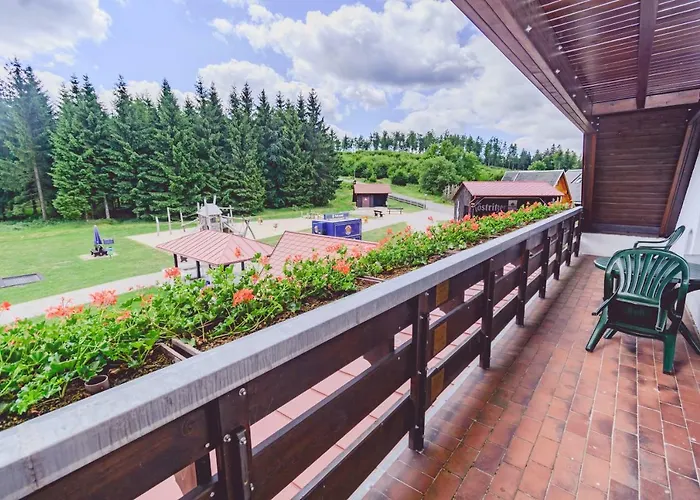 Berggasthof Heuberghaus, Direkt Am Rennsteig Daire Friedrichroda